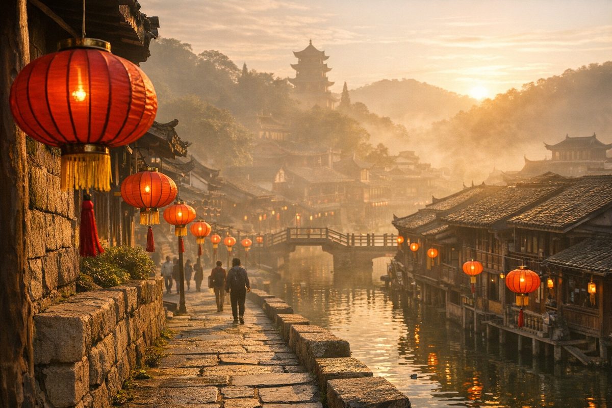 哔咔mv网红视频古镇旅行视频